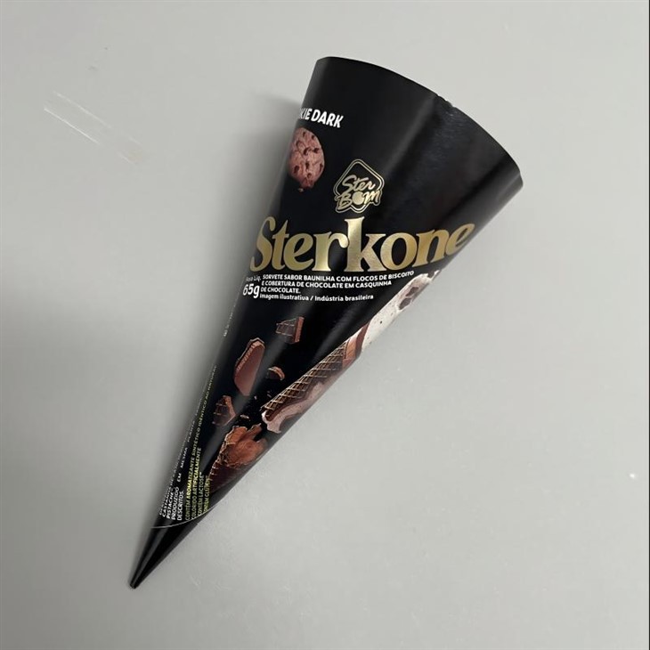 paper ice cream cone sleeve