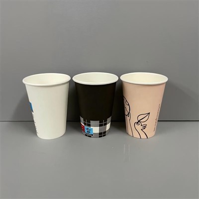 Cawan Kertas Dinding Tunggal Bercetak 7.5 Oz Ø70